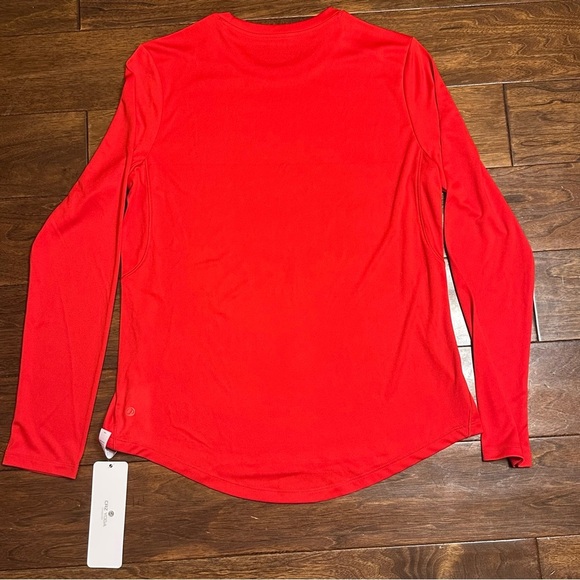 CRZ Yoga Women’s UPF 50+ Sun Long Sleeve Rash Guard Shirt Size Medium NWT - Picture 7 of 12